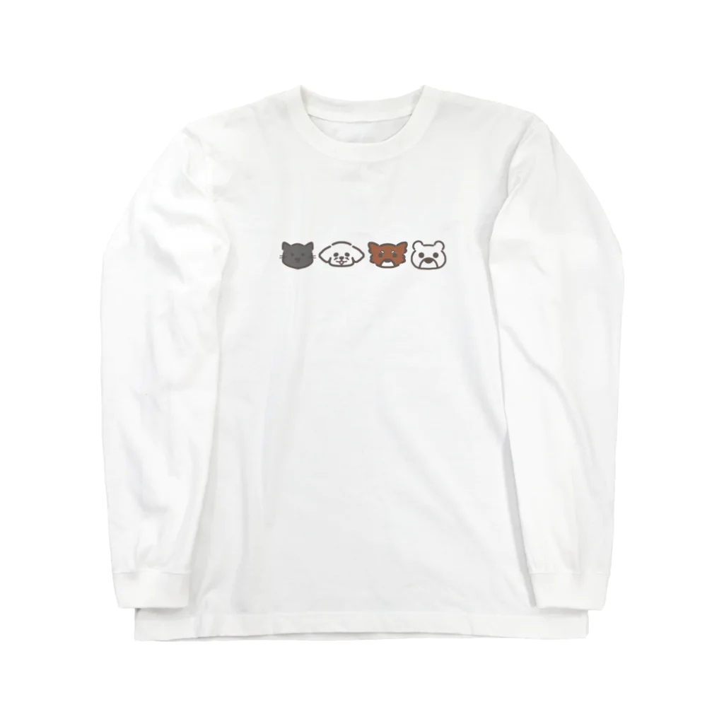 たこちゃん🐙のちーむあにまる Long Sleeve T-Shirt