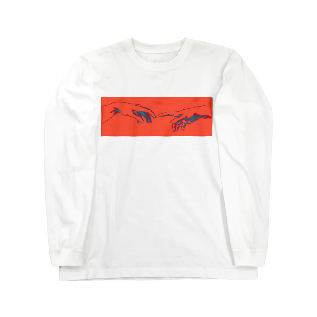 QB🦖の宇宙への飛行_rd Long Sleeve T-Shirt