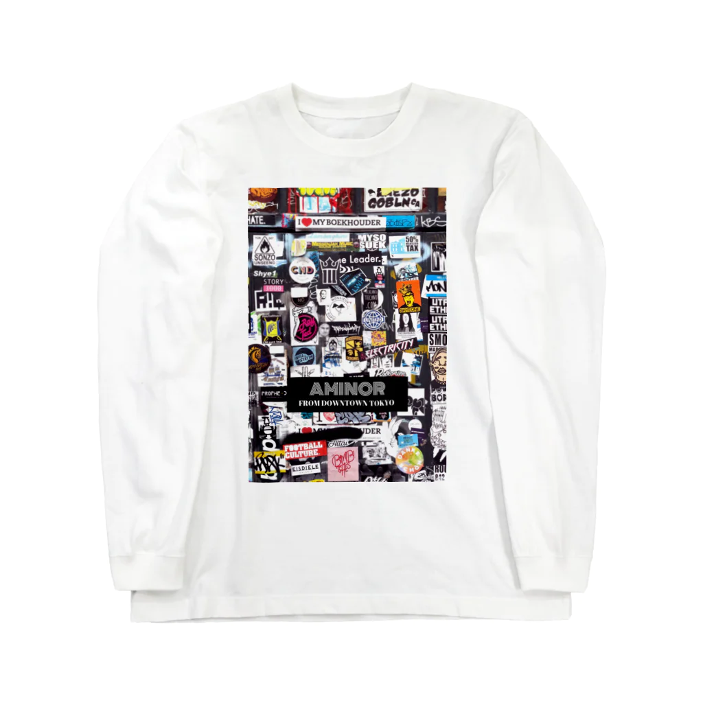 AMINOR (エーマイナー)のWall Stickers Long Sleeve T-Shirt