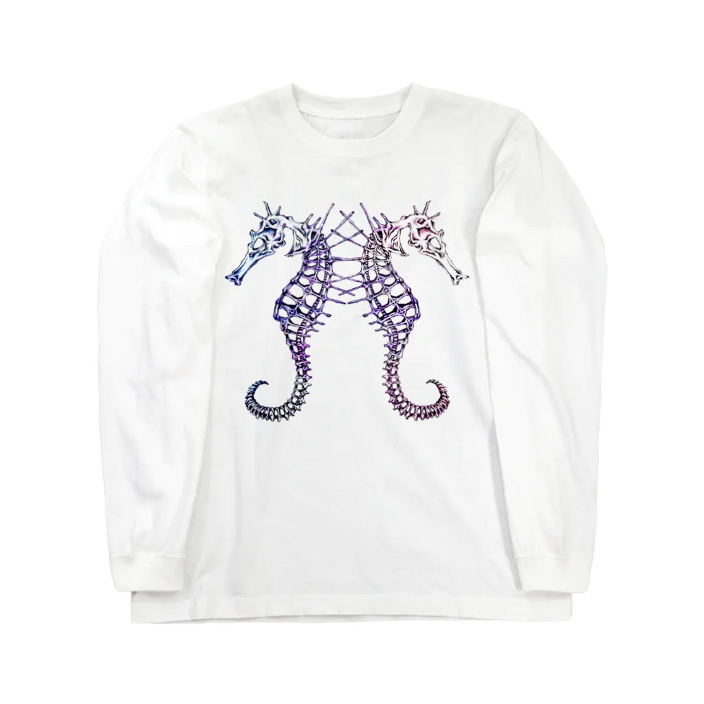 SumiReのタツノオトシゴ　COLOR Long Sleeve T-Shirt