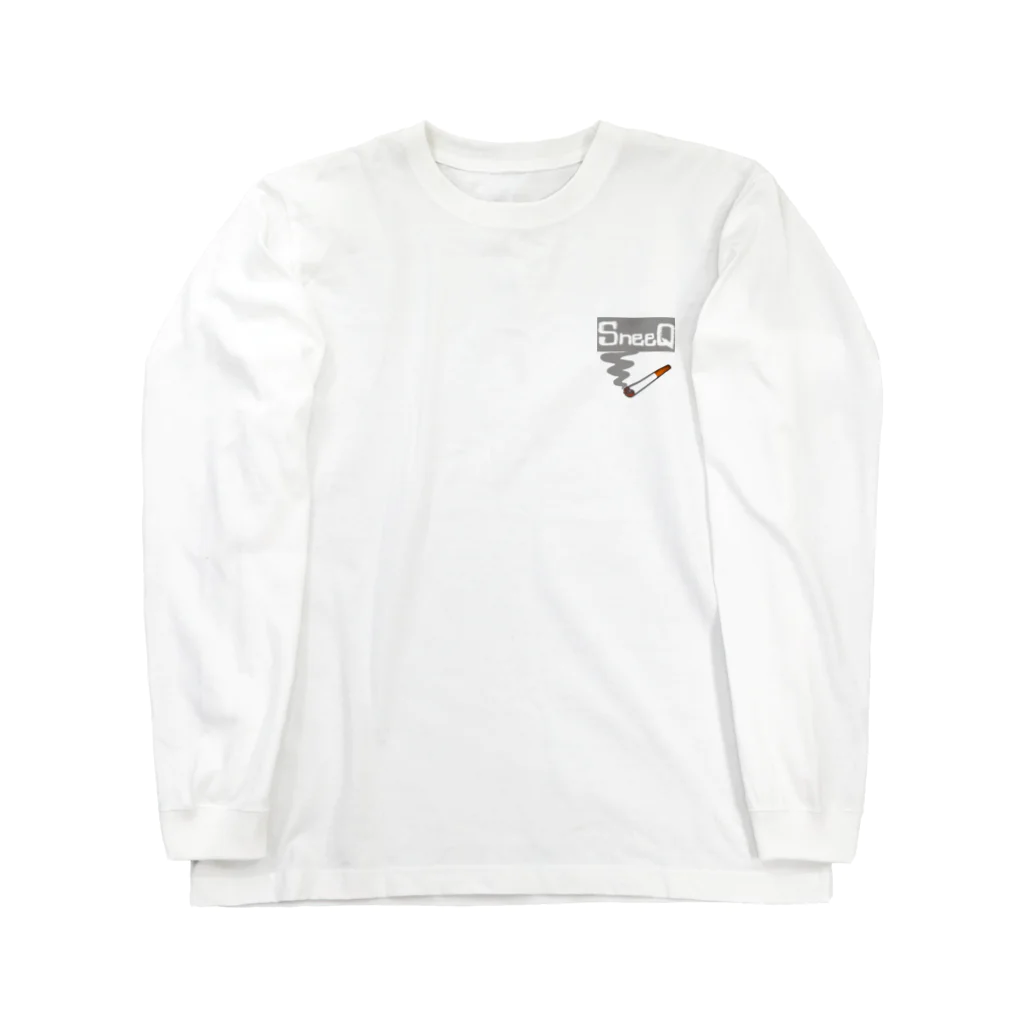 SneeQ 【スネイク】のSneeQ【スネイク】たばこロゴTシャツ Long Sleeve T-Shirt