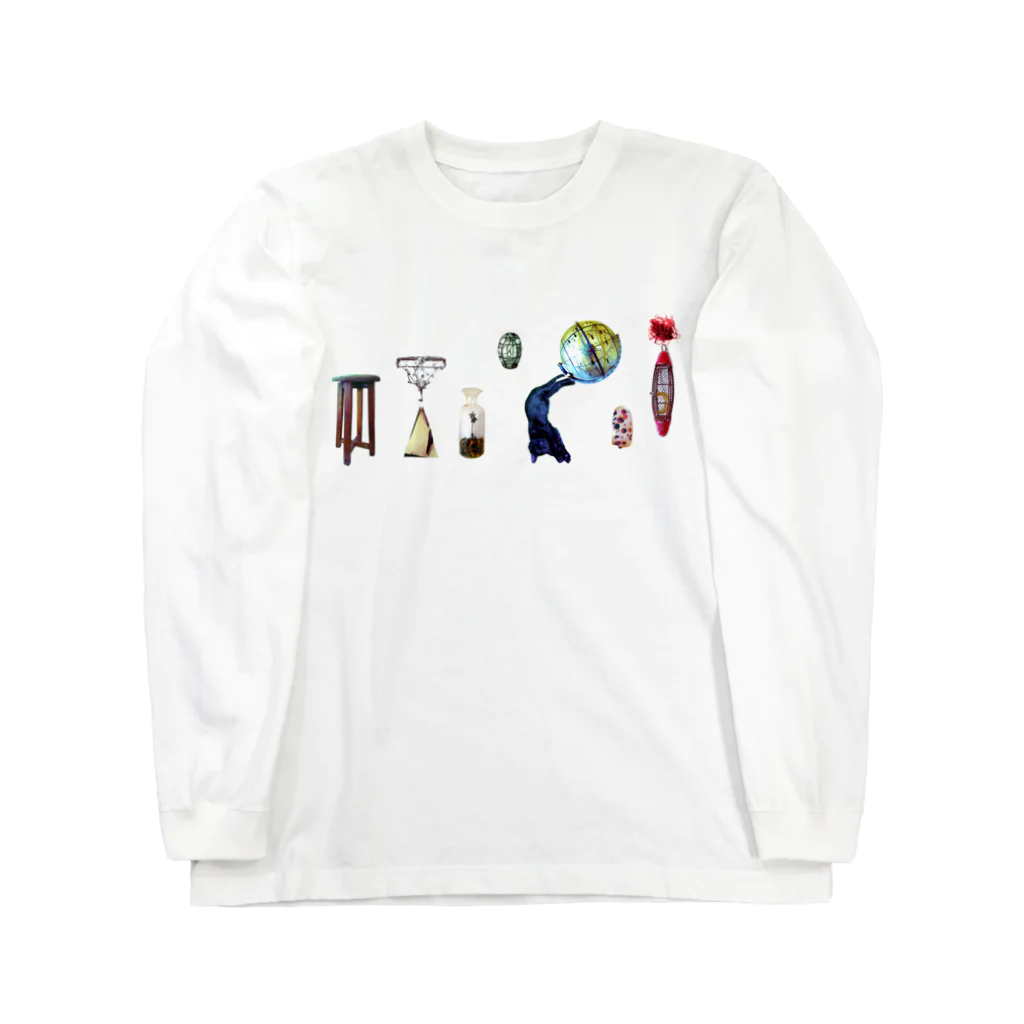 NAZONAZO-Storeの夢みるクロネコ Long Sleeve T-Shirt