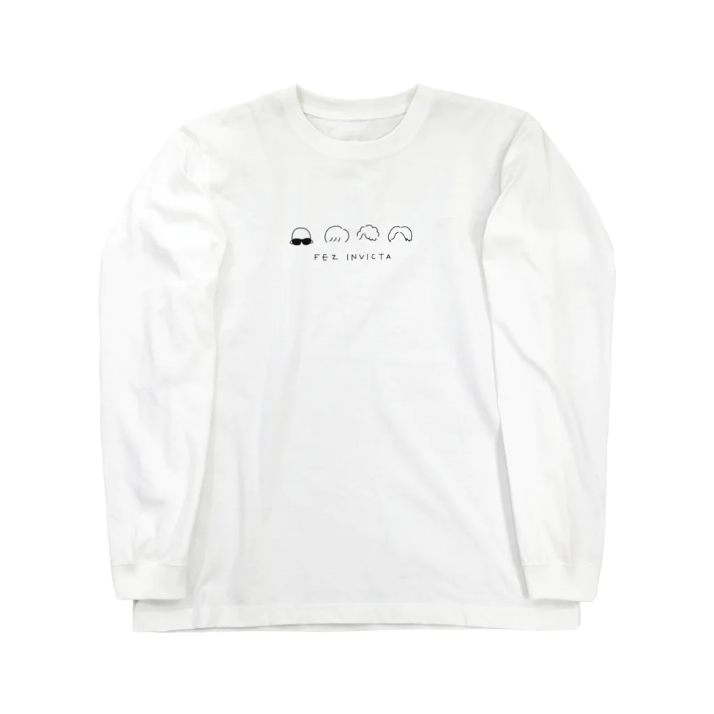 FEZ INVICTAのゆるロゴT　WH Long Sleeve T-Shirt