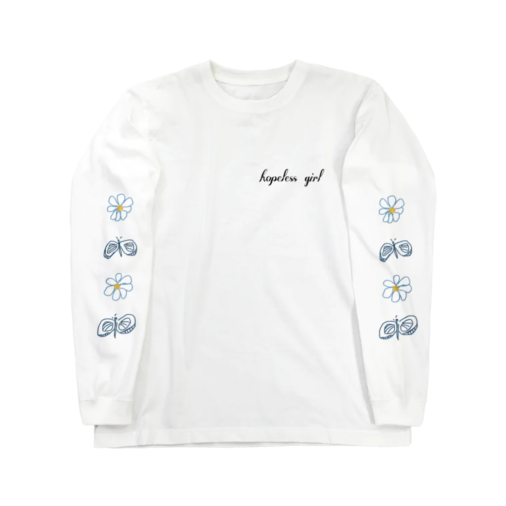 hopeless girlのhopeless girl Long Sleeve T-Shirt