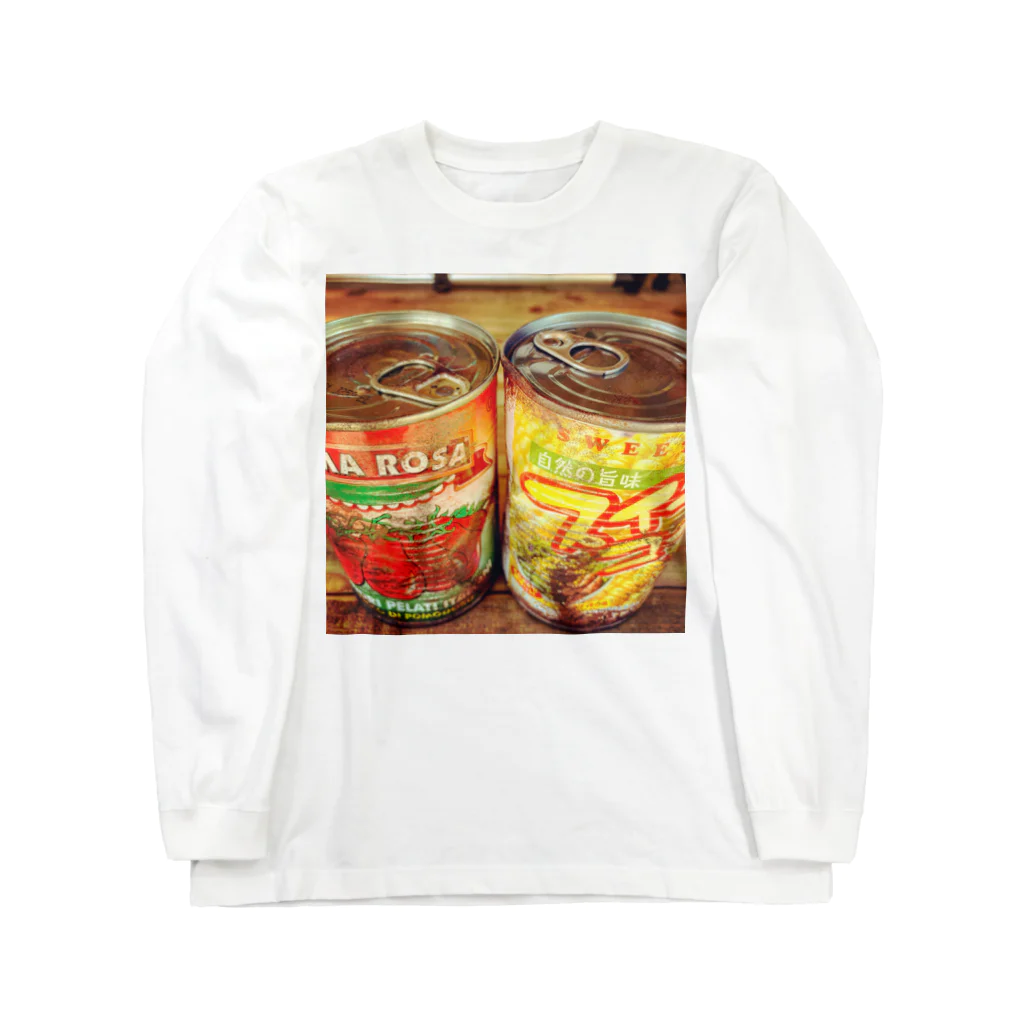 oshimuraのサビペイント　缶詰！　オシムラ Long Sleeve T-Shirt