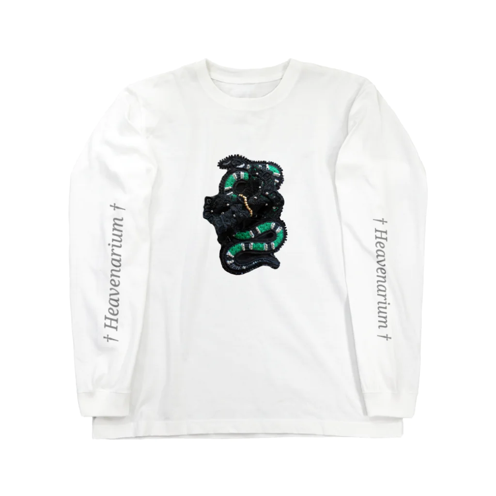 HeavenariumのGirl's tattoo(蛇) Long Sleeve T-Shirt