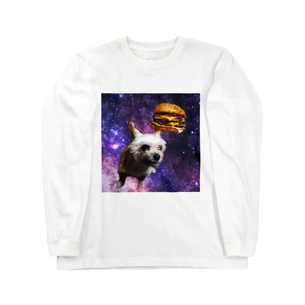 ハナモコ公式のオンラインショップのMoko moko hamburger Long Sleeve T-Shirt