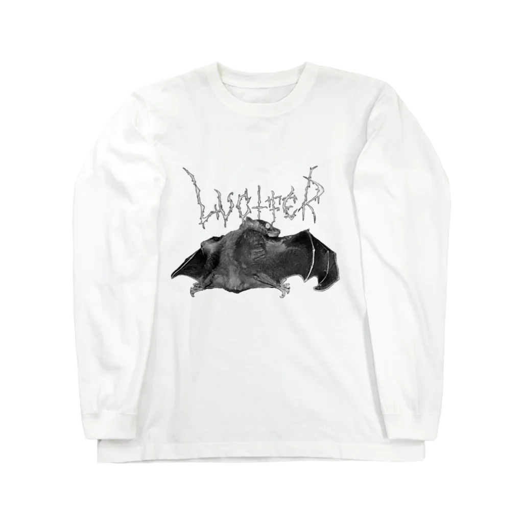 Luciferのコウモリのルシファー(背中) Long Sleeve T-Shirt