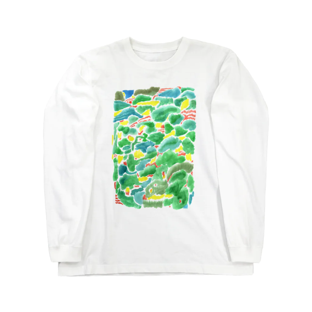 Furuya Tomoyoのサラダの概念 Long Sleeve T-Shirt