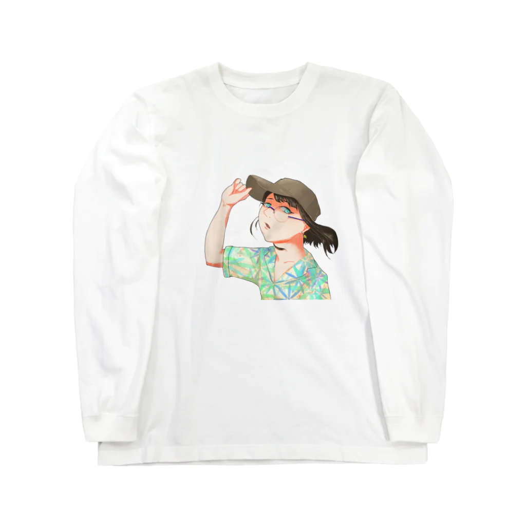 あまどいの堺さん_夏 Long Sleeve T-Shirt