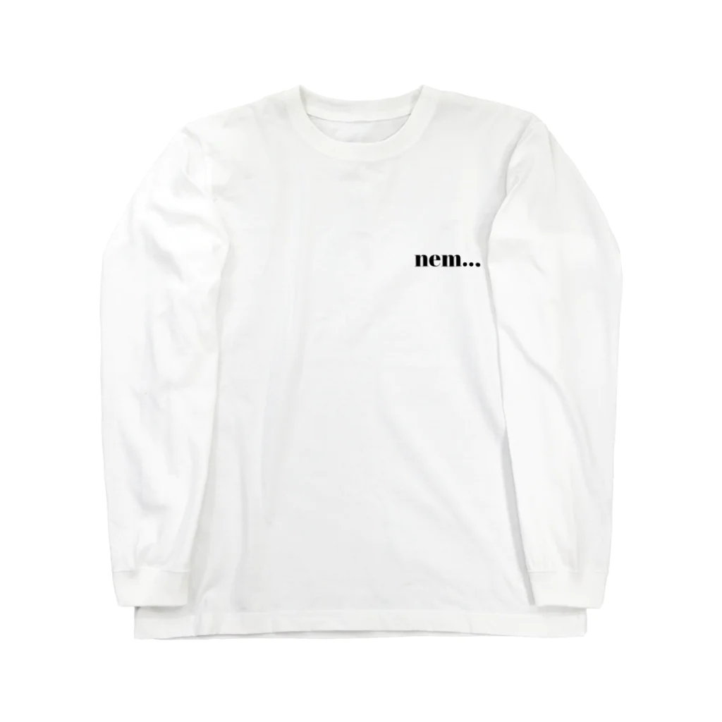 awakeの毎朝起こして Long Sleeve T-Shirt