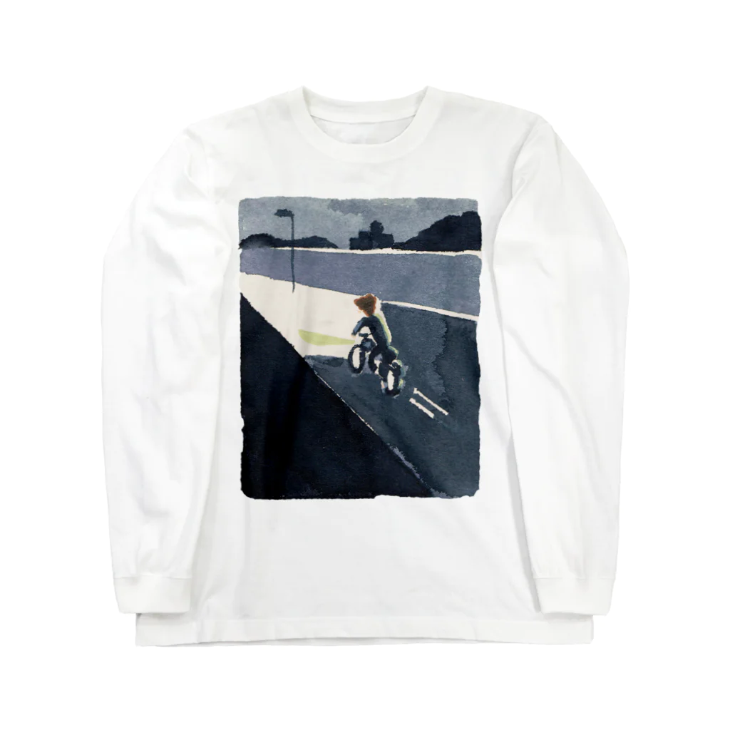 大橋裕之のシティライツ・ワンシーン「バイク」 Long Sleeve T-Shirt