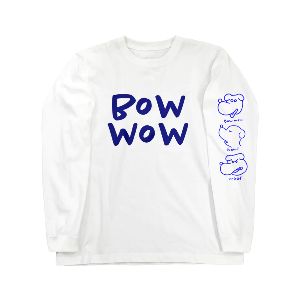 じゅんこママの店のbow wow ロングスリーブTシャツ