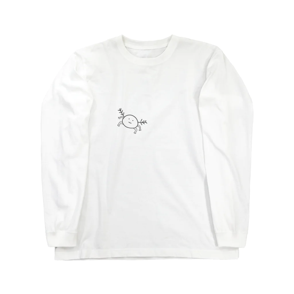 ななもちゃんのモノクロウーパー Long Sleeve T-Shirt