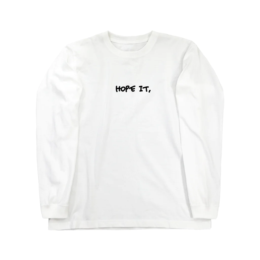 Hope It,のHope It, Long Sleeve T-Shirt