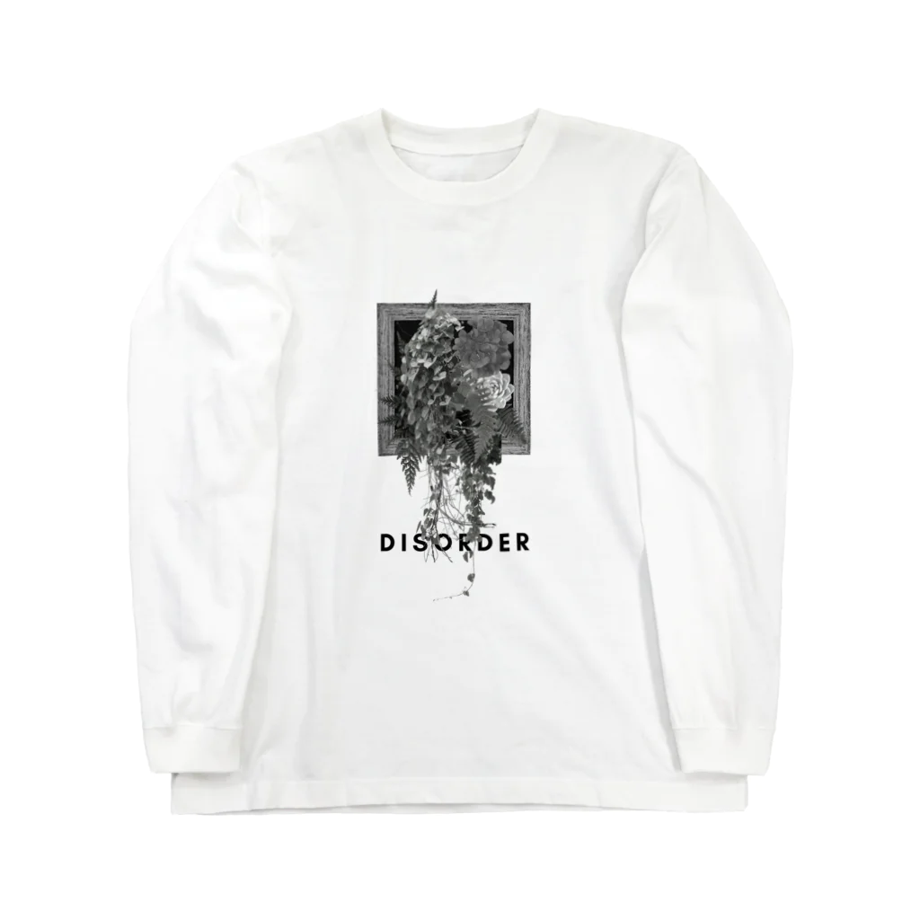 ANOTHER GLASSのDISORDER(mono) Long Sleeve T-Shirt