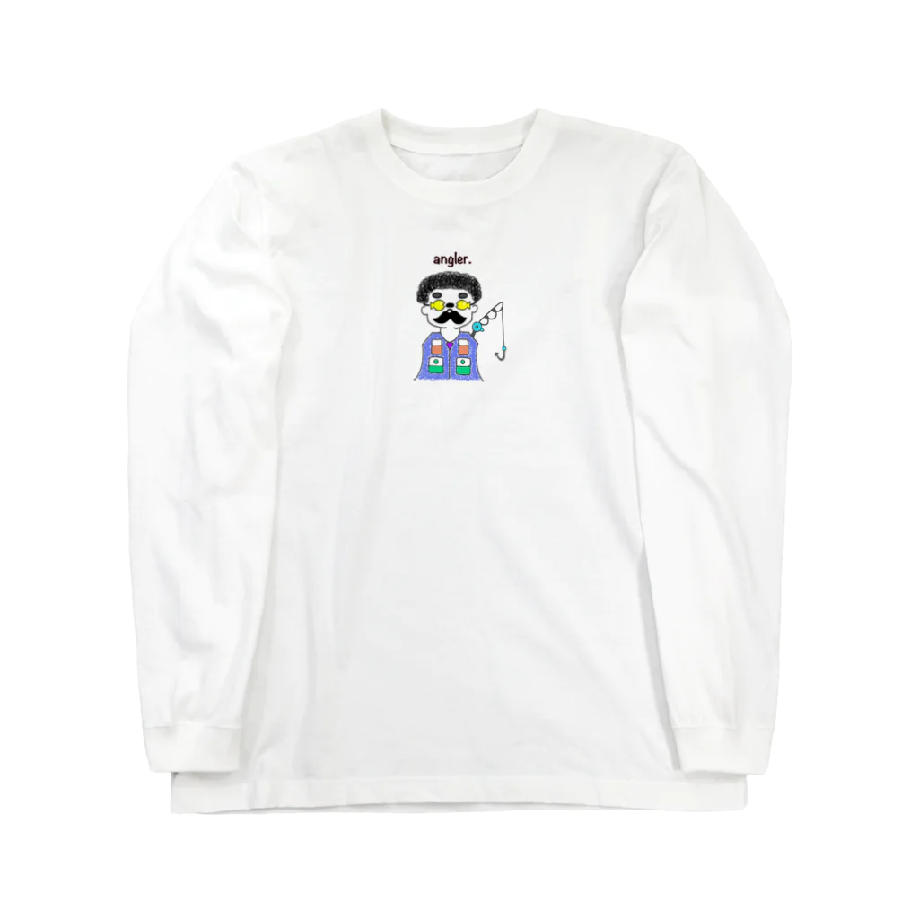 Angler′s Styleのあんぐらーおじさん（カラー） Long Sleeve T-Shirt