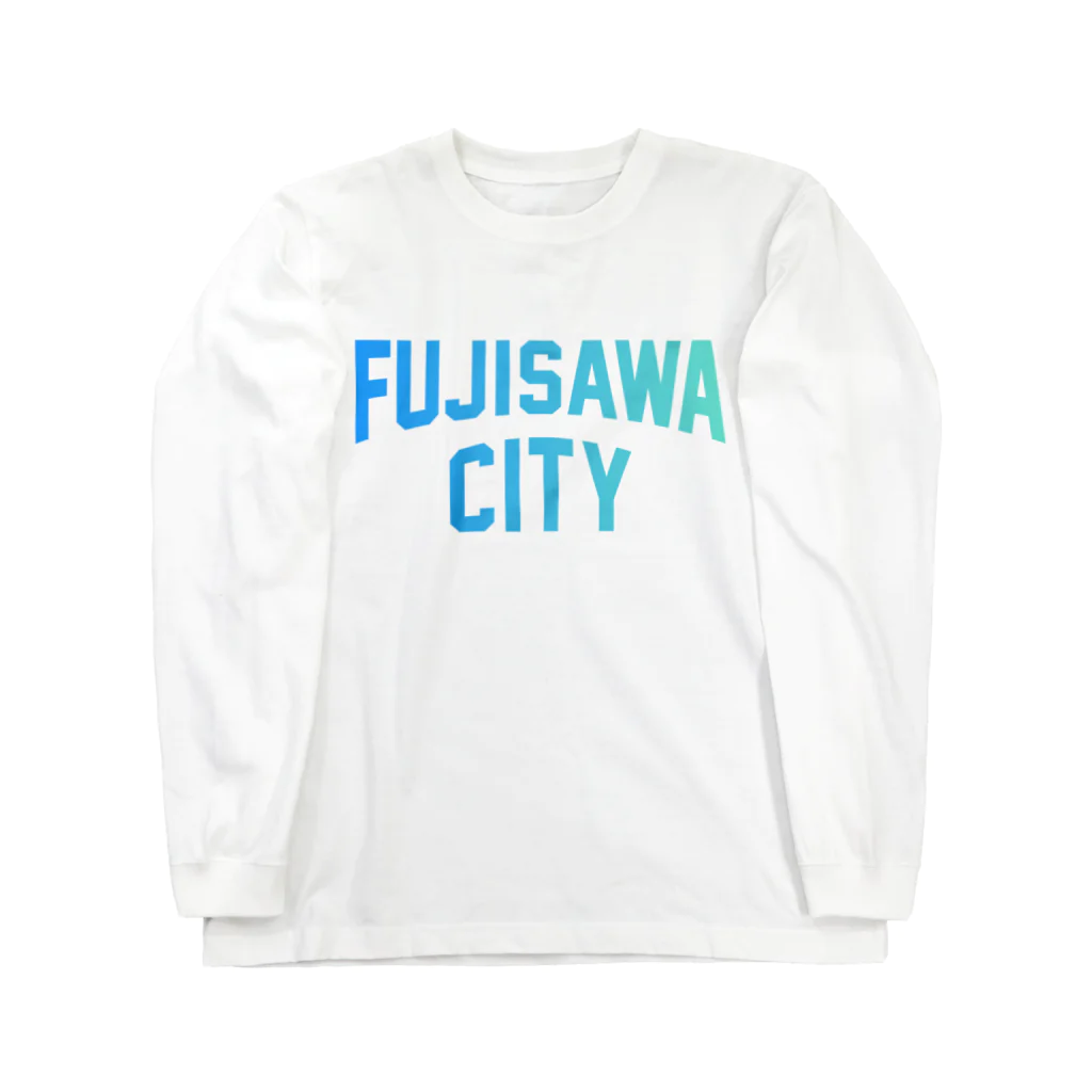 JIMOTOE Wear Local Japanの藤沢市 FUJISAWA CITY Long Sleeve T-Shirt