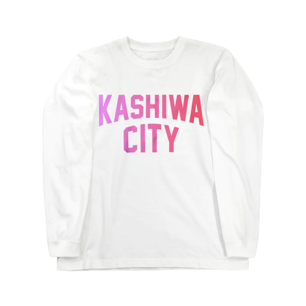 JIMOTO Wear Local Japanの柏市 KASHIWA CITY Long Sleeve T-Shirt