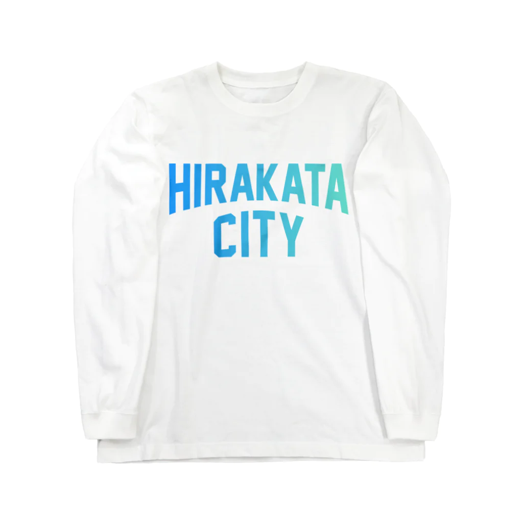 JIMOTOE Wear Local Japanの枚方市 HIRAKATA CITY Long Sleeve T-Shirt