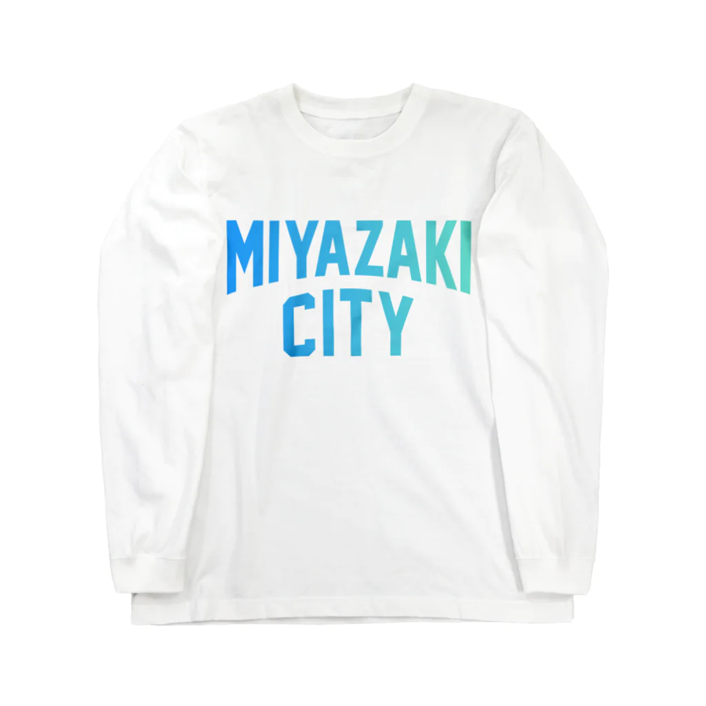 JIMOTOE Wear Local Japanの宮崎市 MIYAZAKI CITY Long Sleeve T-Shirt