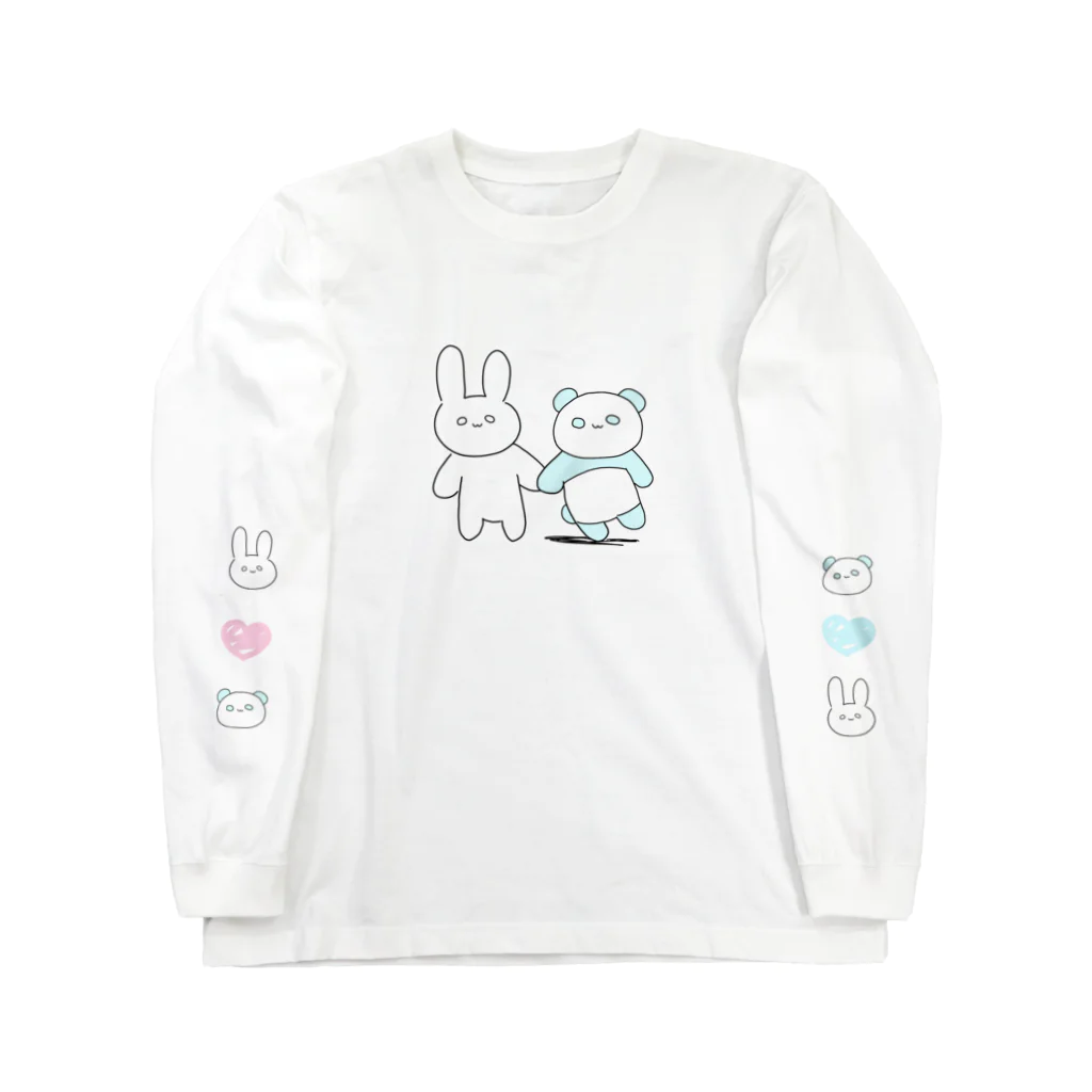 MOMOPANDA.百熊猫。のうさパンTM Long Sleeve T-Shirt