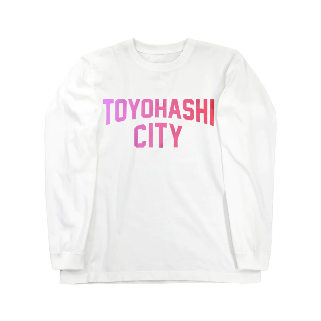 JIMOTO Wear Local Japanの豊橋市 TOYOHASHI CITY ロングスリーブTシャツ