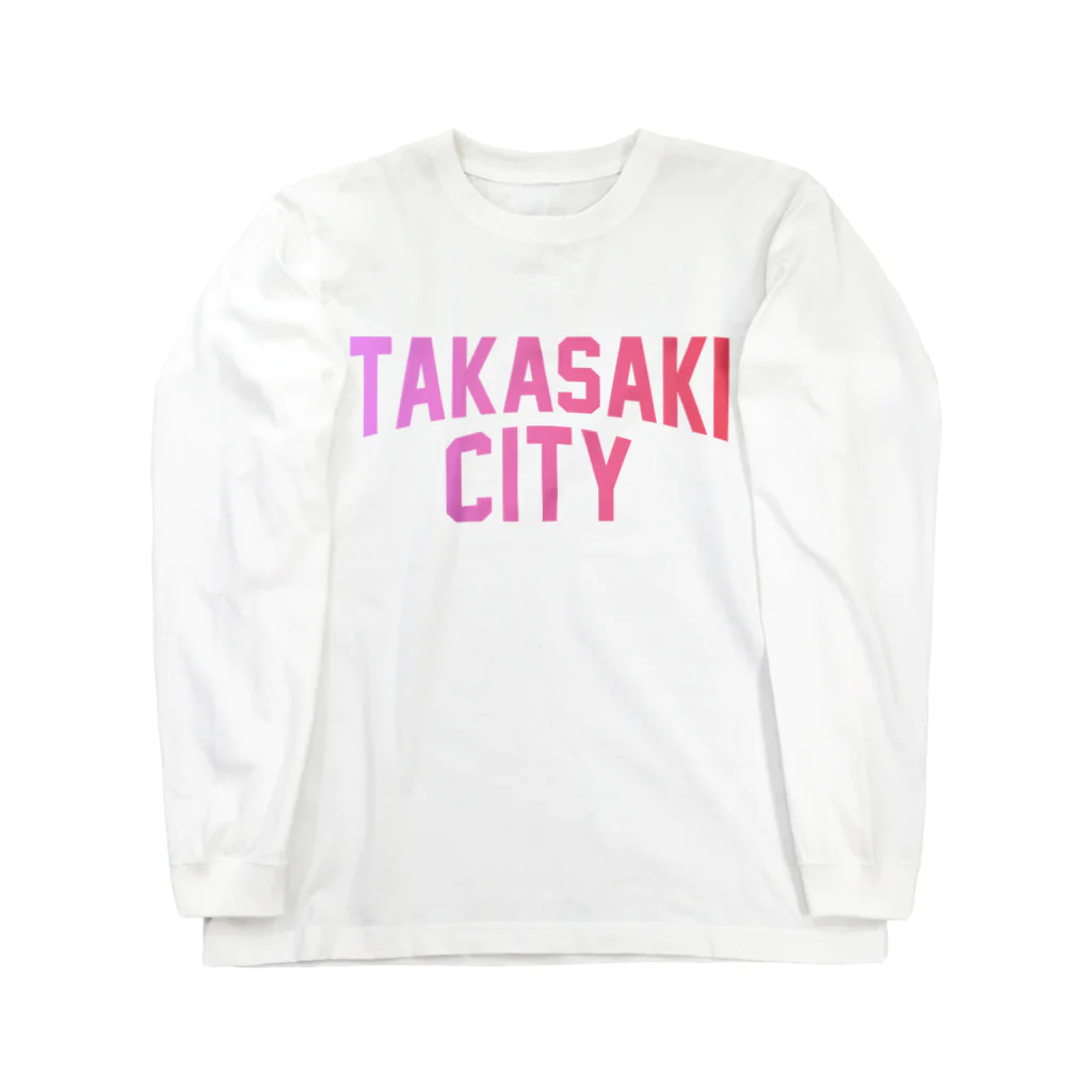 JIMOTO Wear Local Japanの高崎市 TAKASAKI CITY ロングスリーブTシャツ