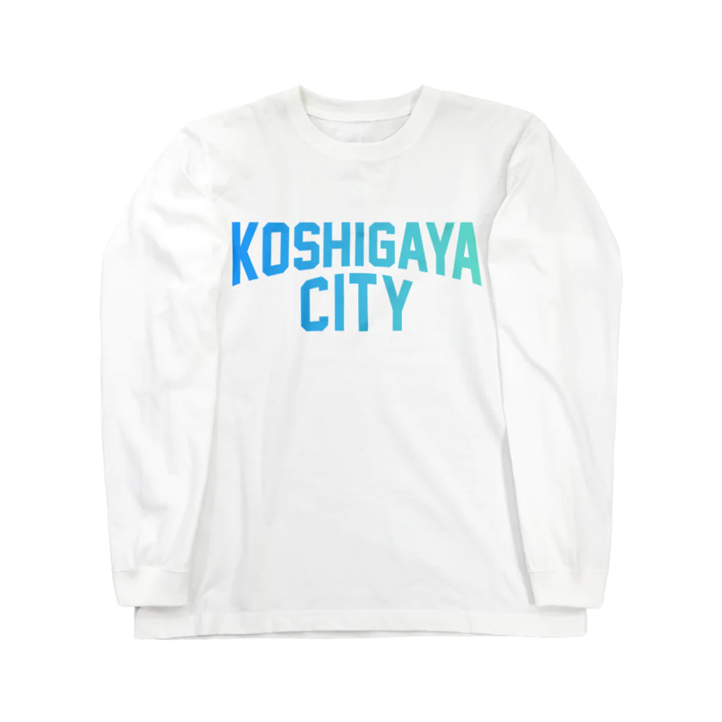 JIMOTOE Wear Local Japanの越谷市 KOSHIGAYA CITY Long Sleeve T-Shirt