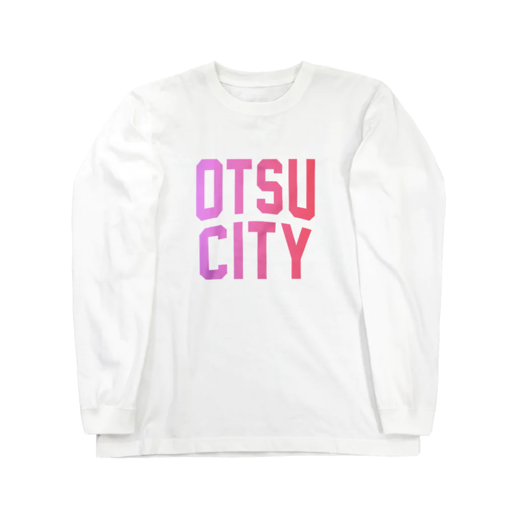 JIMOTOE Wear Local Japanの大津市 OTSU CITY ロングスリーブTシャツ