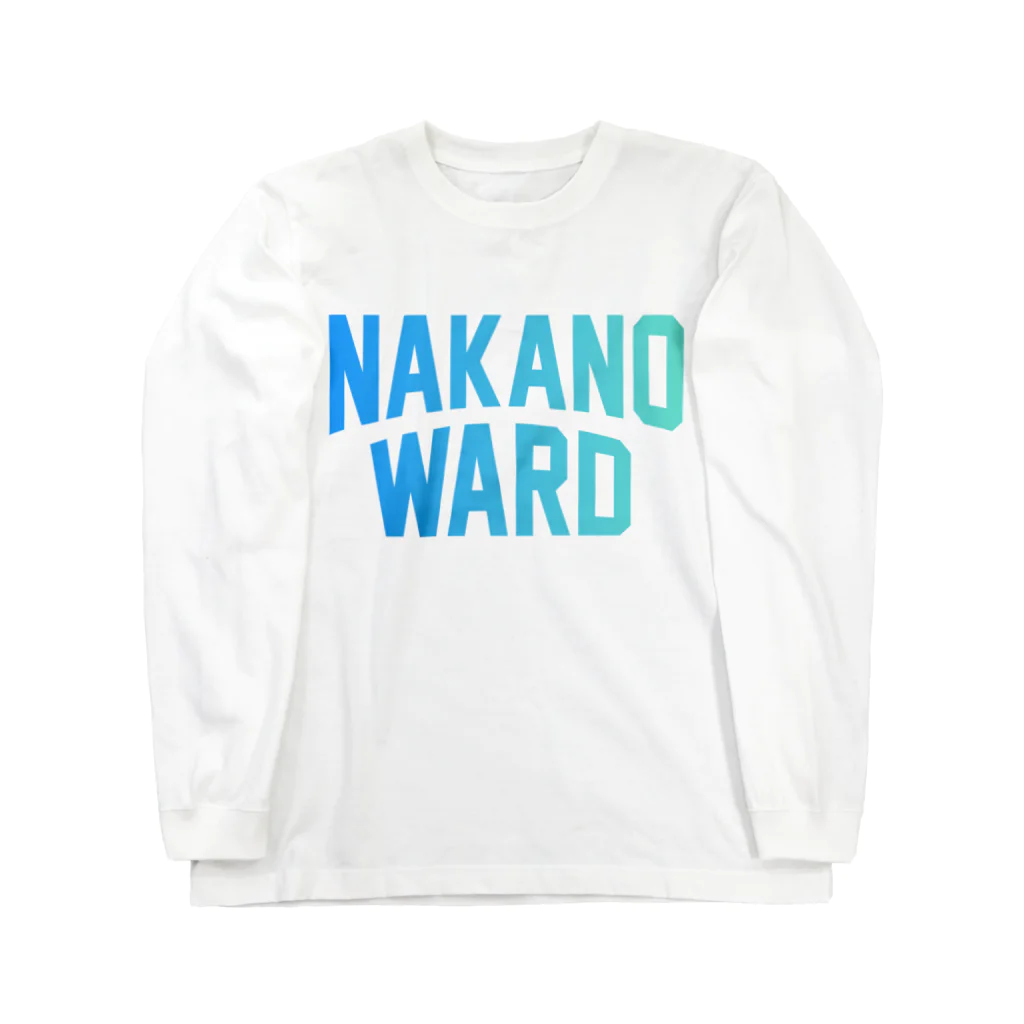 JIMOTO Wear Local Japanの中野区 NAKANO WARD Long Sleeve T-Shirt