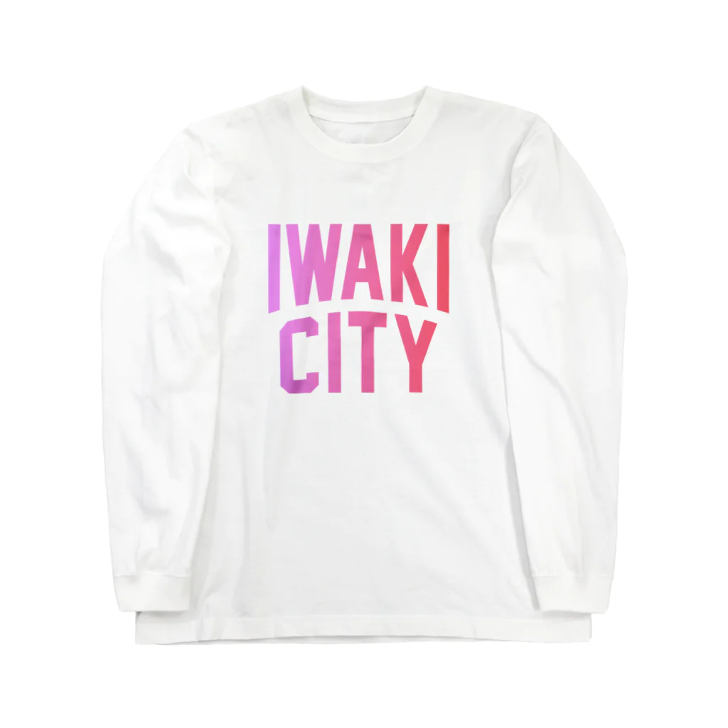 JIMOTO Wear Local Japanのいわき市 IWAKI CITY ロングスリーブTシャツ