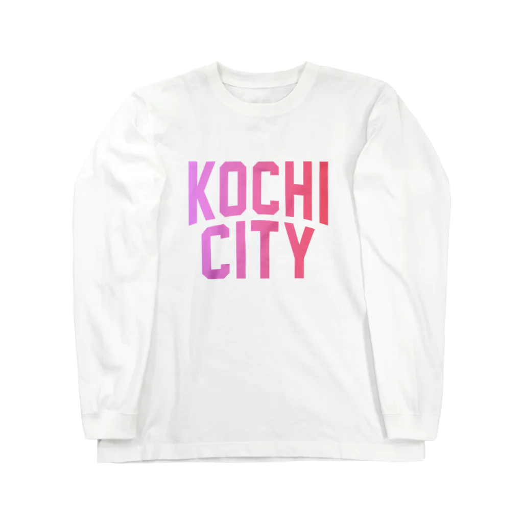 JIMOTO Wear Local Japanの高知市 KOCHI CITY ロングスリーブTシャツ