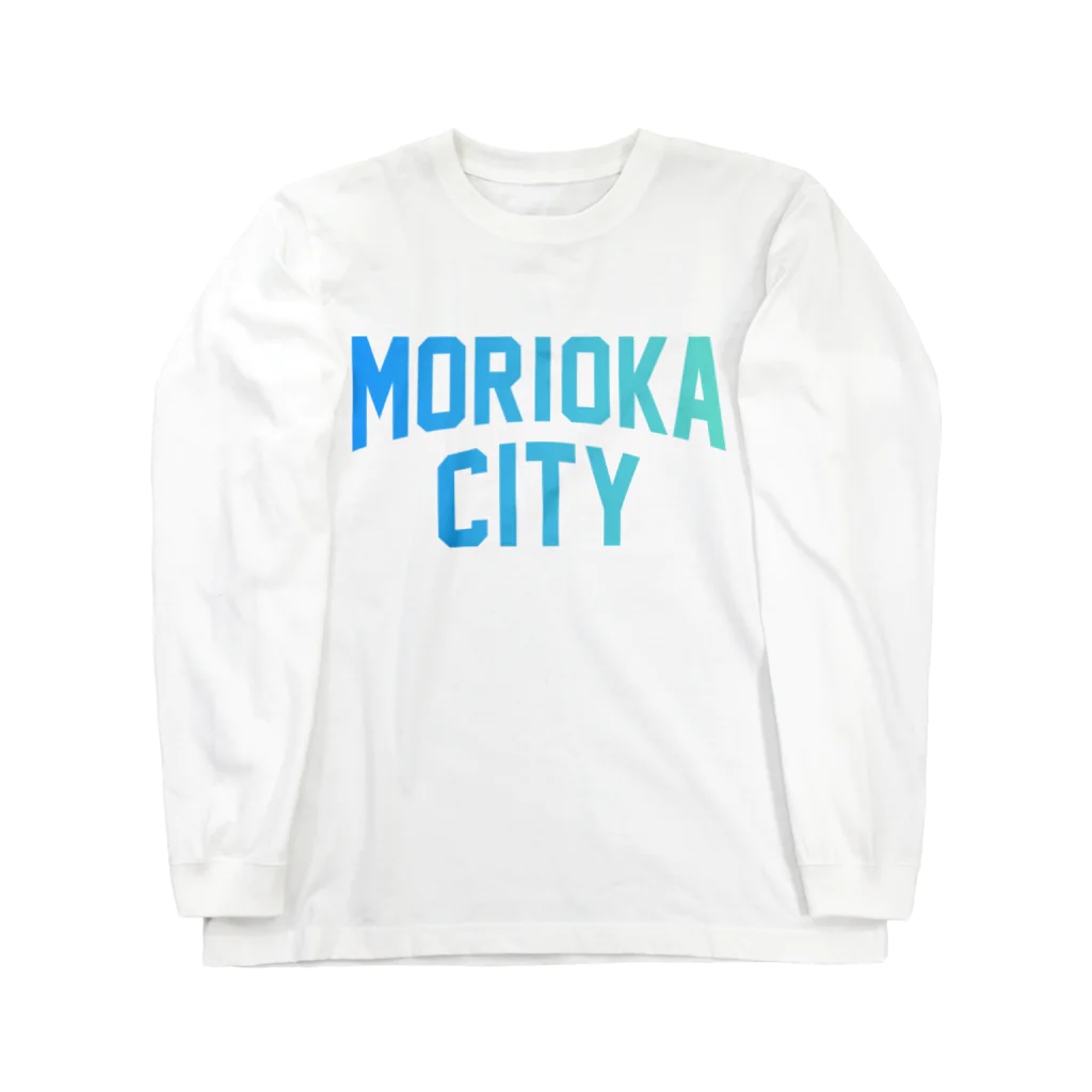 JIMOTO Wear Local Japanの盛岡市 MORIOKA CITY ロングスリーブTシャツ