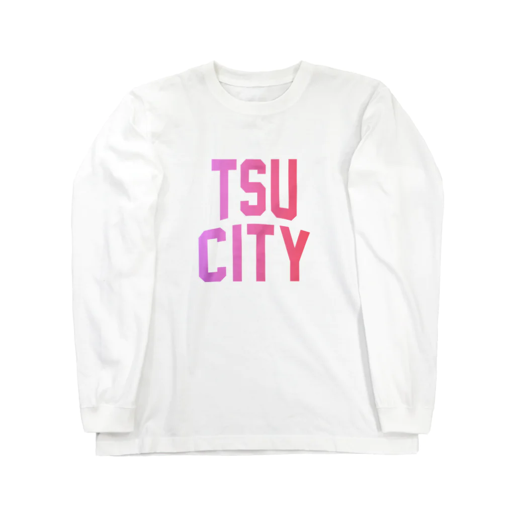 JIMOTOE Wear Local Japanの津市 TSU CITY Long Sleeve T-Shirt