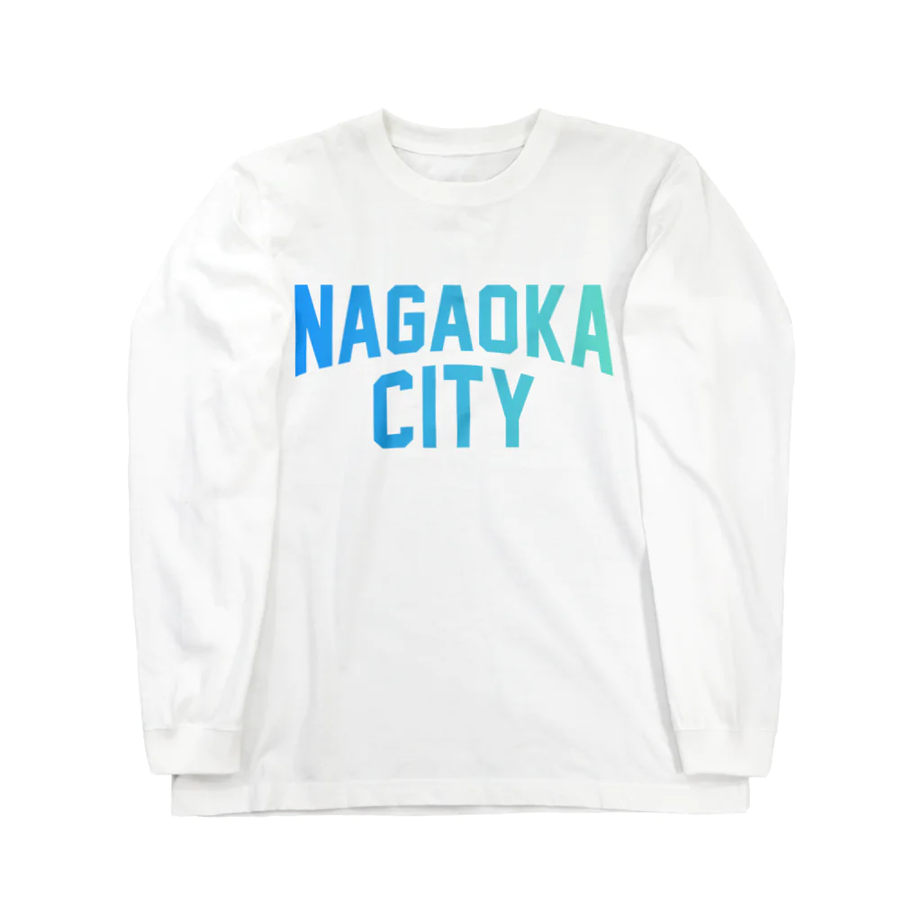 JIMOTO Wear Local Japanの長岡市 NAGAOKA CITY ロングスリーブTシャツ