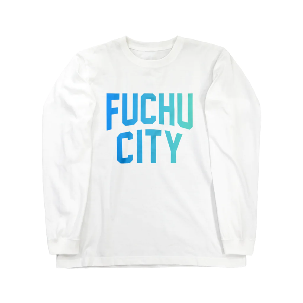 JIMOTO Wear Local Japanの府中市 FUCHU CITY ロングスリーブTシャツ