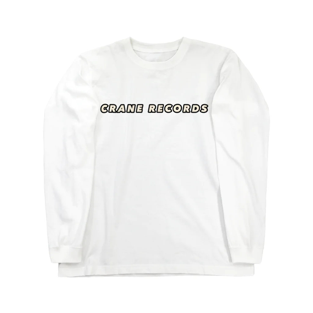 KaneiのCRANE RECORDS ふちどり Long Sleeve T-Shirt