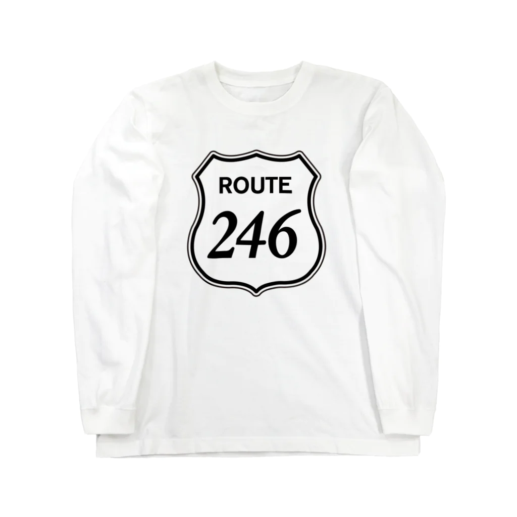 s-nowのROUTE246 WH Long Sleeve T-Shirt