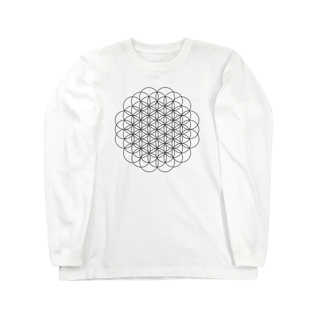 A2C COLLECTIONのFlower of life ロングスリーブTシャツ