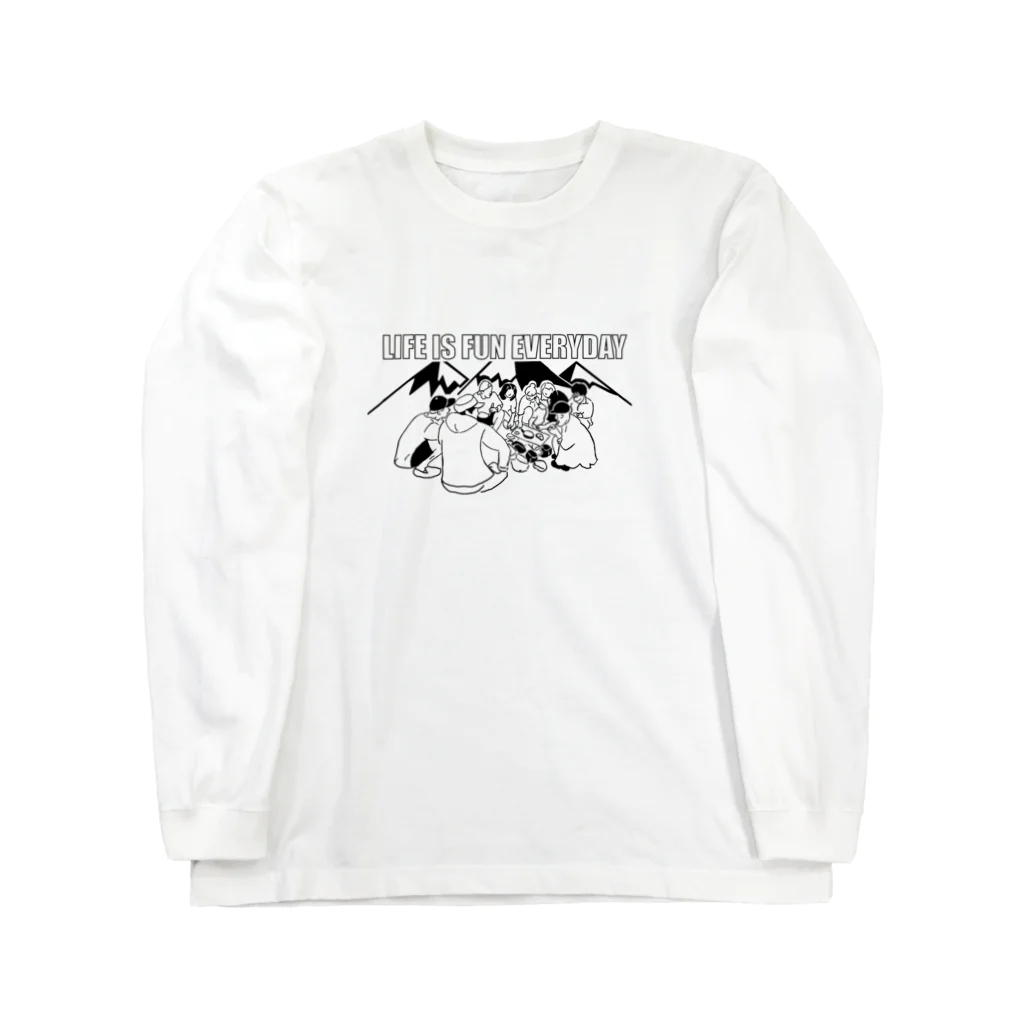 morning in the noon.のBBQ  Long Sleeve T-Shirt