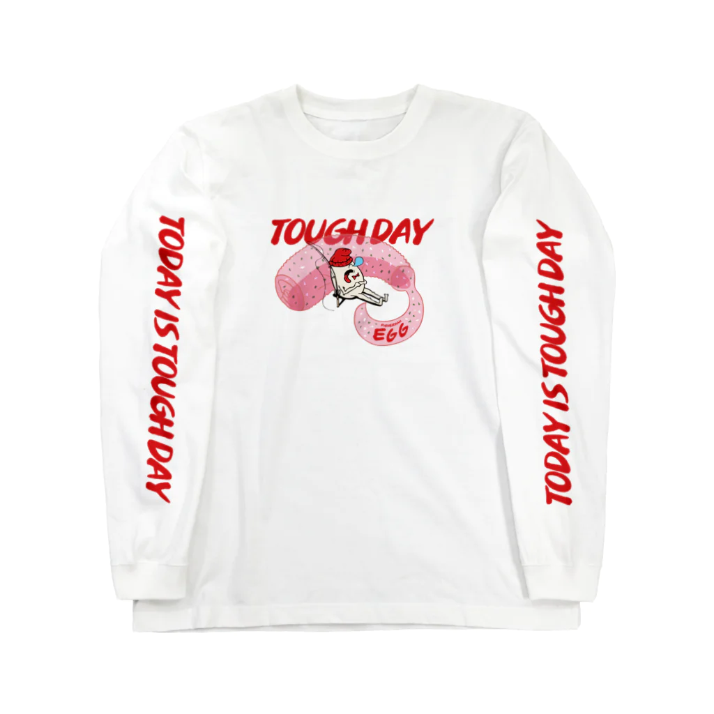 FISHERMAN EGGのEGG YUDETAMA TOUGH DAY ロングスリーブTシャツ