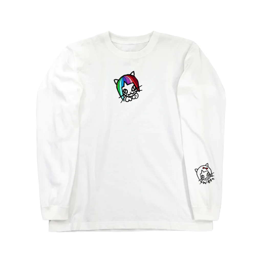 yosuginのねこむすめ ロングスリーブTシャツ