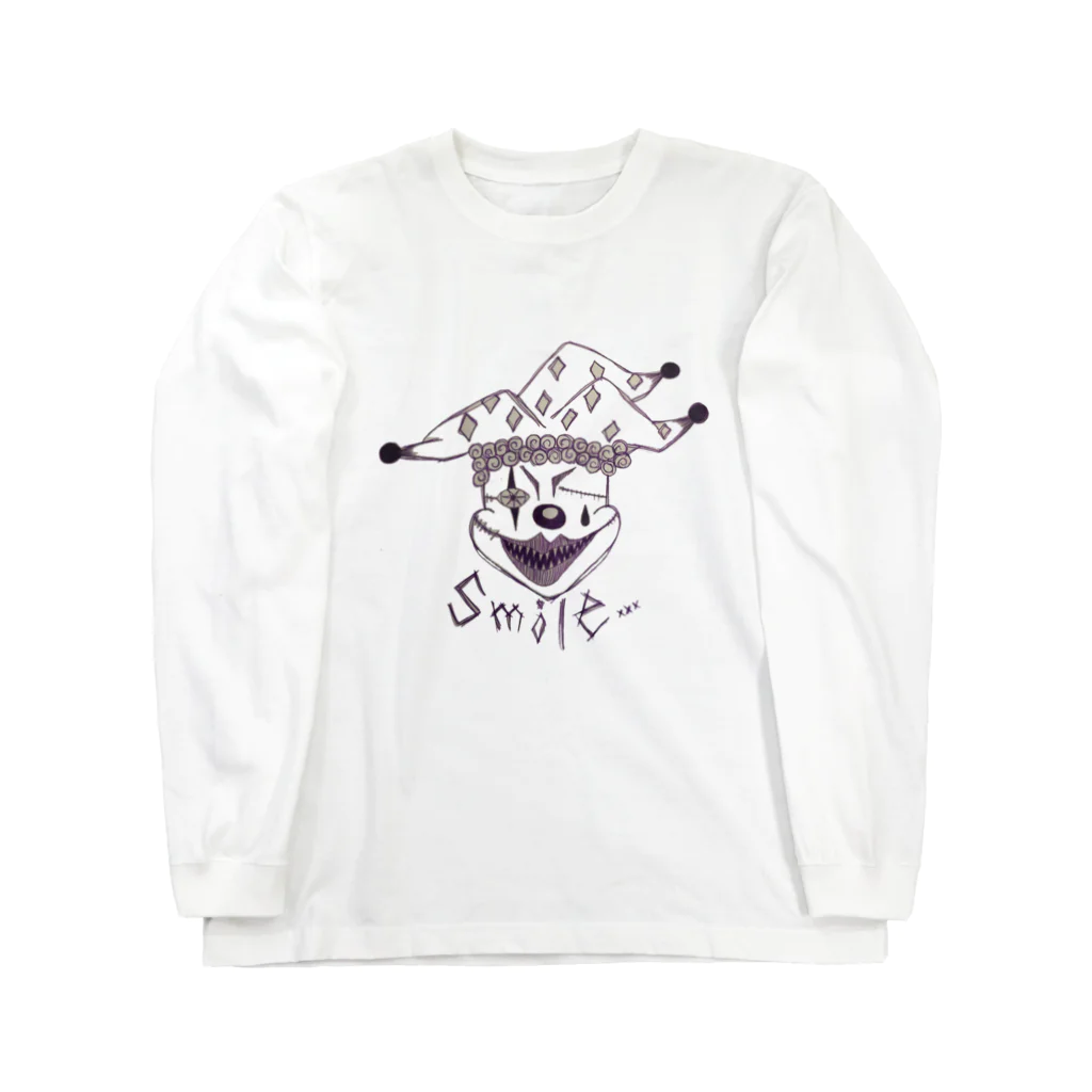 Mi Vida Locaのピエロ Smile プリント ロンT Long Sleeve T-Shirt