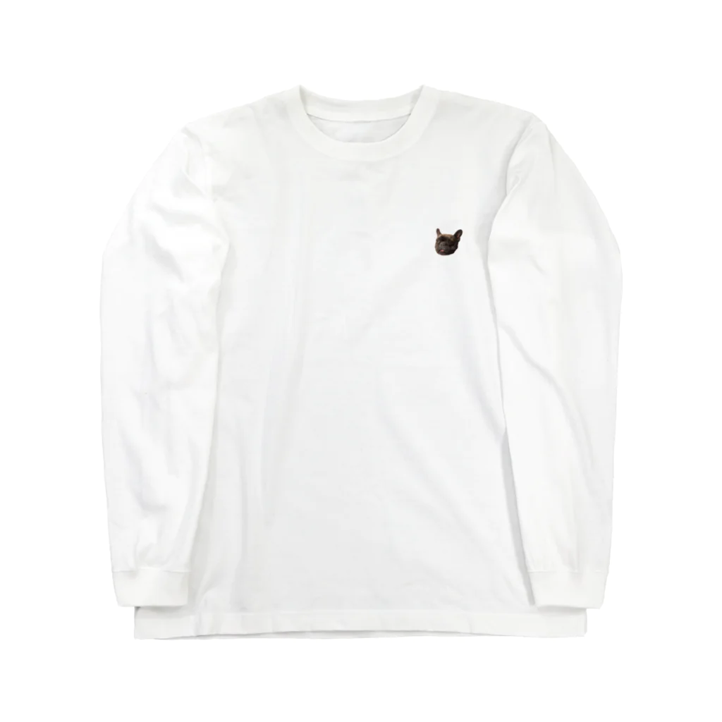 itagaki_PNUTSのわんポイントTシャツ Long Sleeve T-Shirt