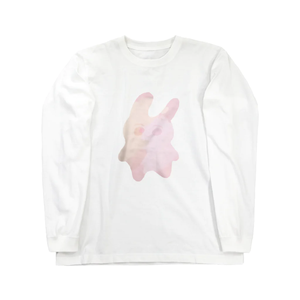 たのしいのキョムウサ　ふんわり Long Sleeve T-Shirt