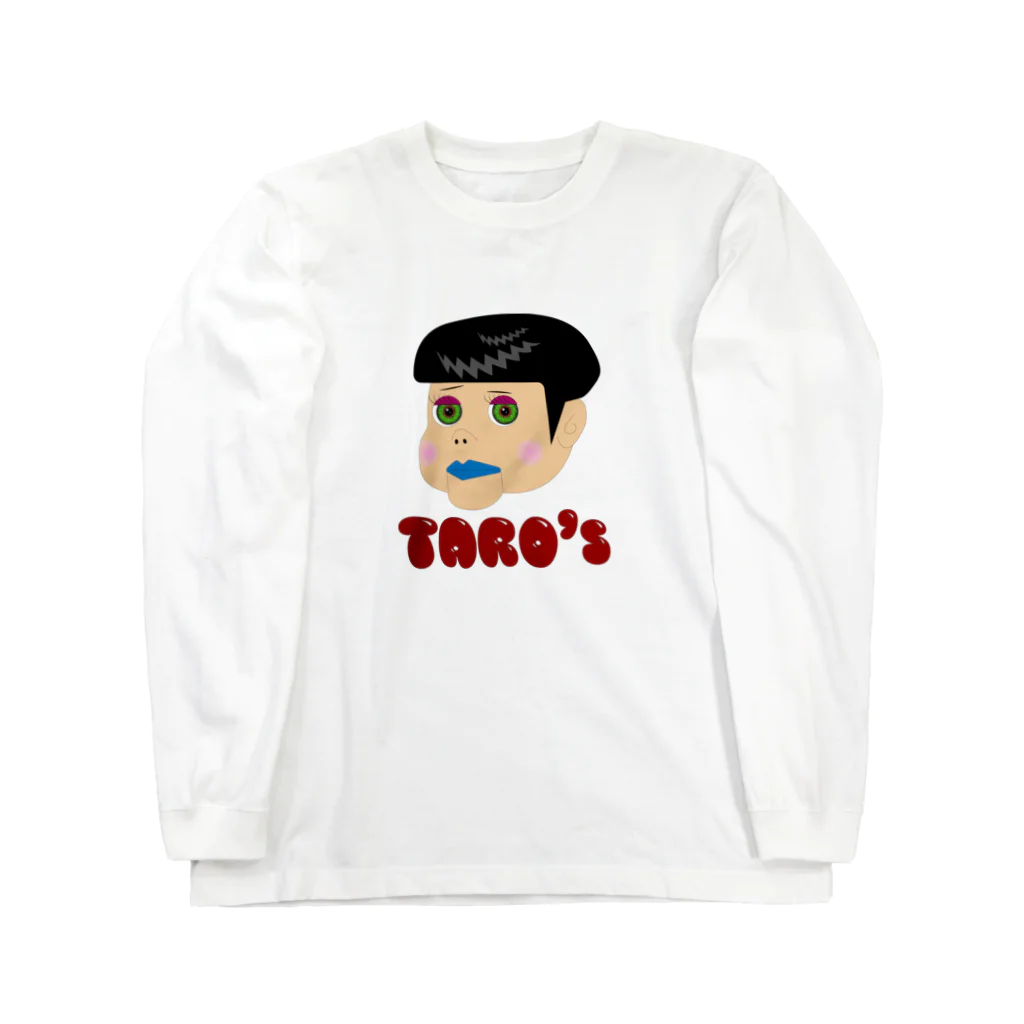 POCHI_TAROのtaro1 ロングスリーブTシャツ