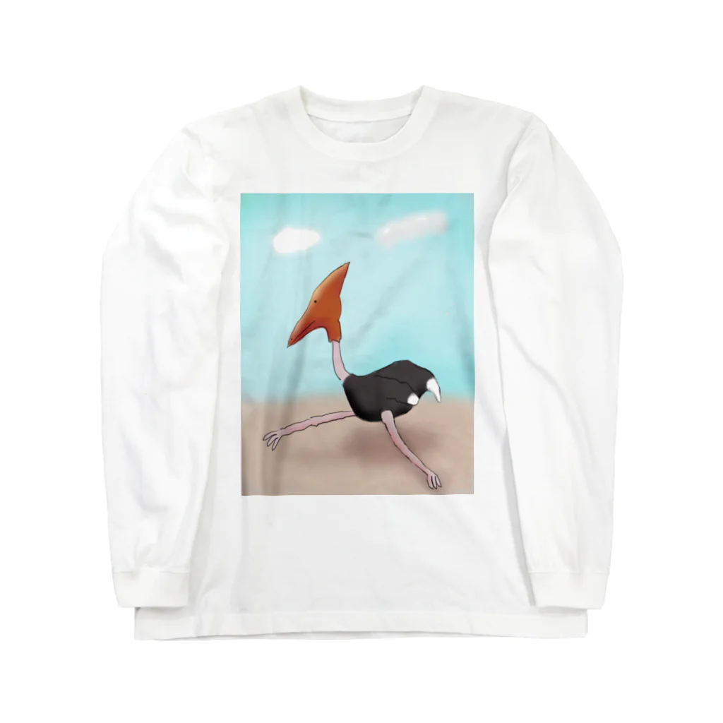 Junya Maruyamaのプテラノドン？ / Pteranodon? Long Sleeve T-Shirt