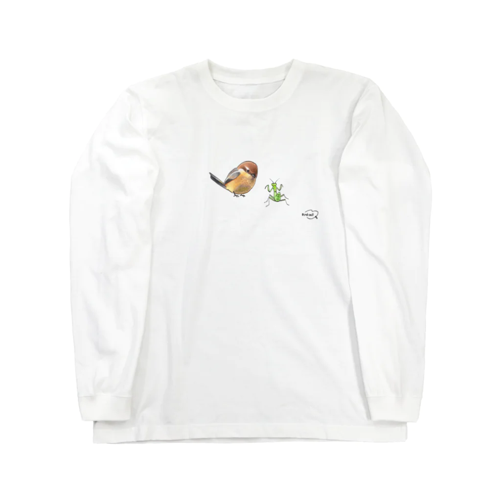 DOTEKKOの-MOZU ​N​o​.​3-​ ​B​i​r​d​ ​c​a​l​l  Long Sleeve T-Shirt