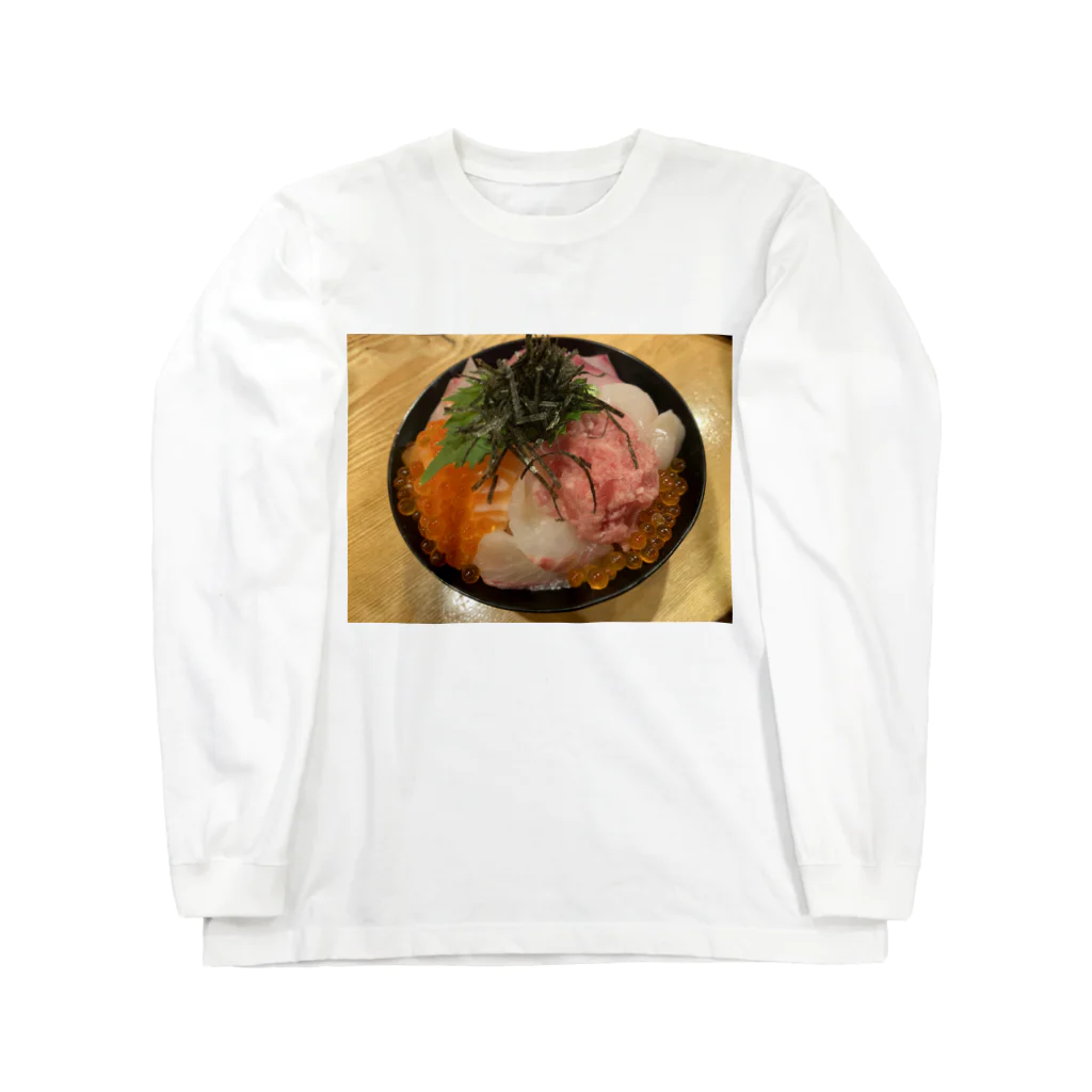 kishiwadacity-0724の海鮮丼 Long Sleeve T-Shirt